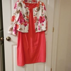 Women's 2 piece Sleeveless Dress and Jacket